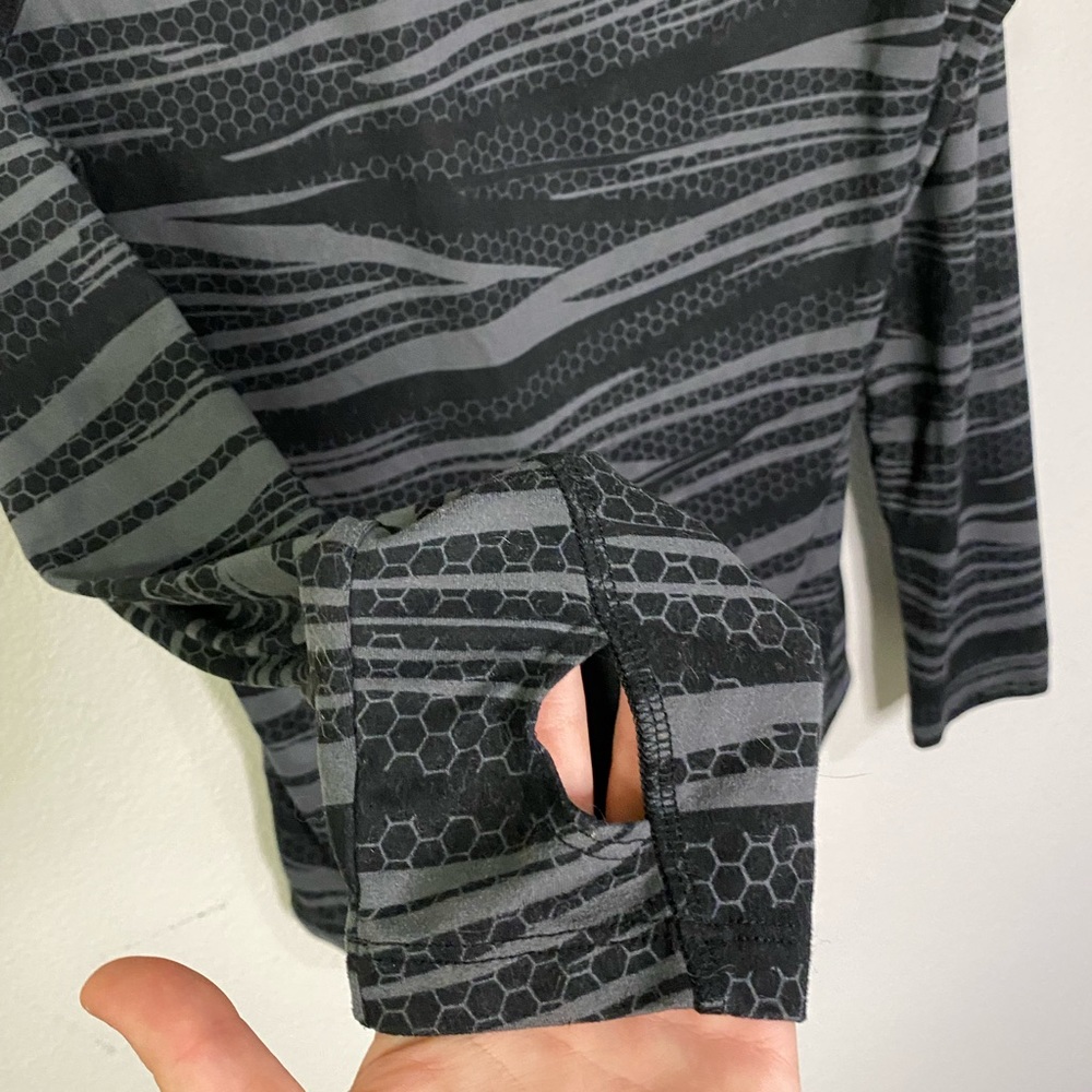 Warm Patterned Quarter Zip - Picture 3 of 5